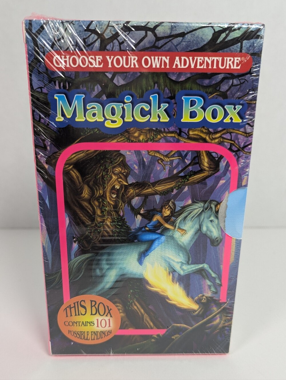 New & Sealed Choose Your Own Adventure 4 Book Set Magick Box Unicorn Zeus Terror